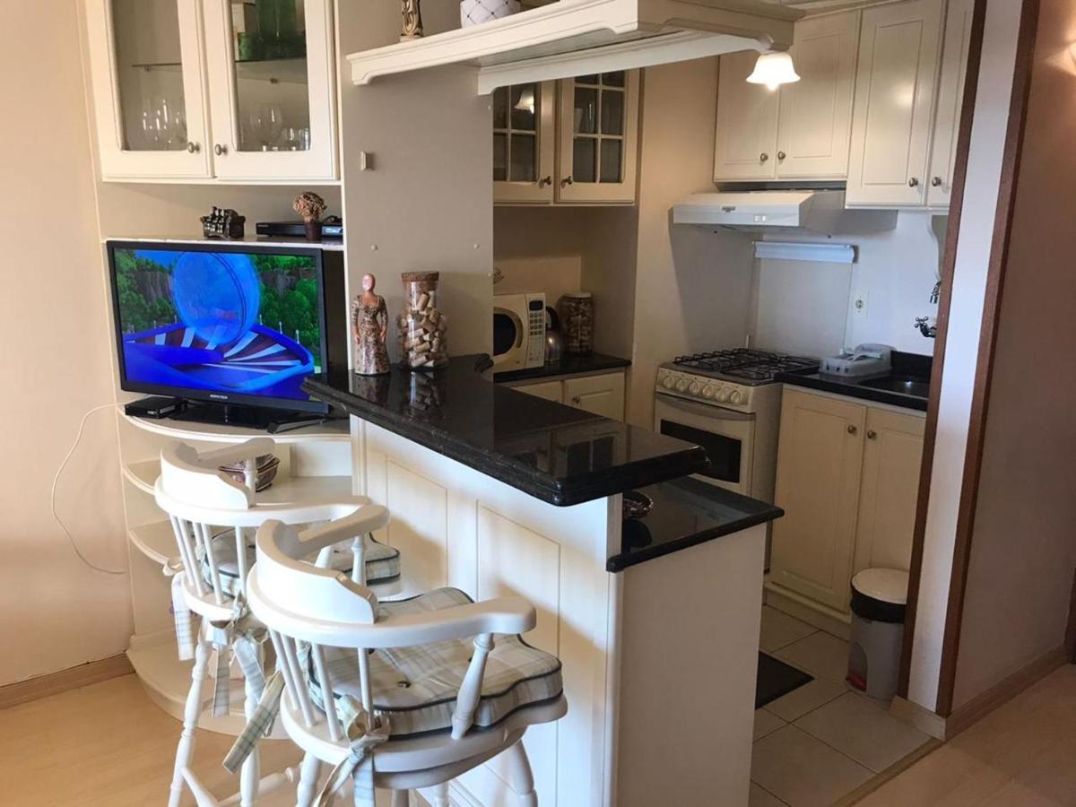 דירות Flat Gramado Centro - Proximo Da Rua Coberta מראה חיצוני תמונה