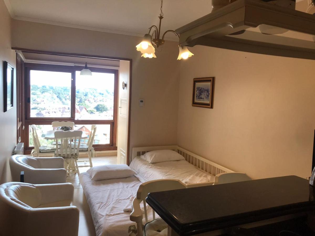 דירות Flat Gramado Centro - Proximo Da Rua Coberta מראה חיצוני תמונה