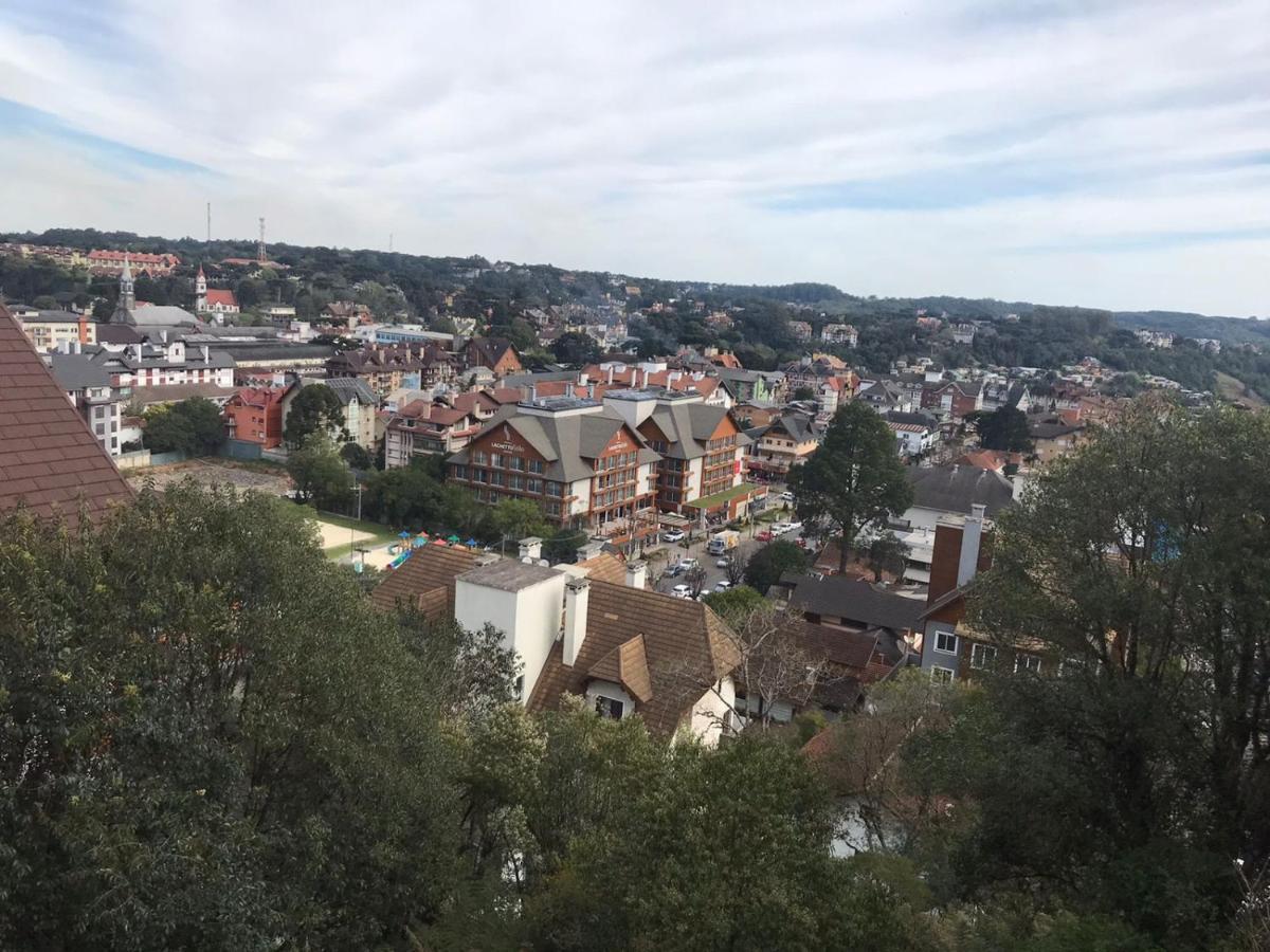 דירות Flat Gramado Centro - Proximo Da Rua Coberta מראה חיצוני תמונה